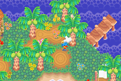 Animal Island (Animal Crossing for Gamecube with Game Boy Advance attached)