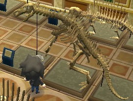 fossils you can dig up each day in town