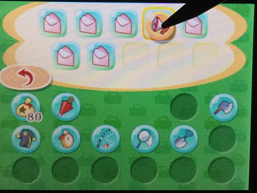 storing items in letters to save space