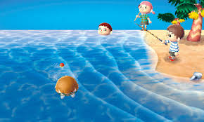the ocean in Animal Crossing