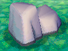 one of many rocks that dot the town