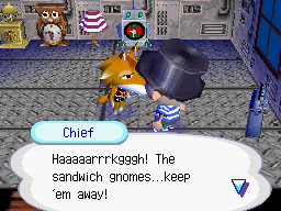 bringing medicine to a sick neighbor